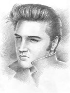 Elvis Presley 1956 "Hillbilly Cat"