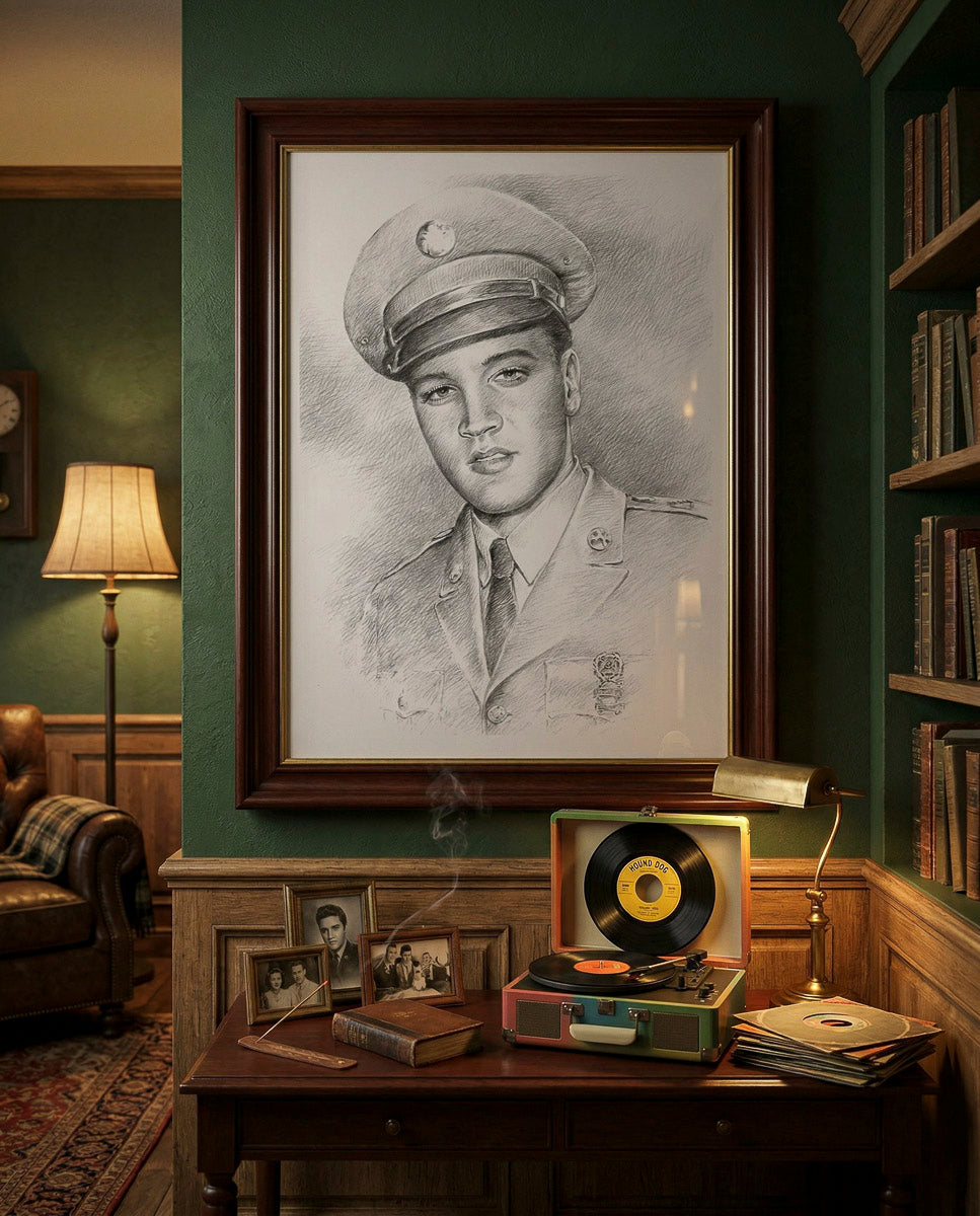 Elvis Presley 1959 "Paris Champs Elysées"