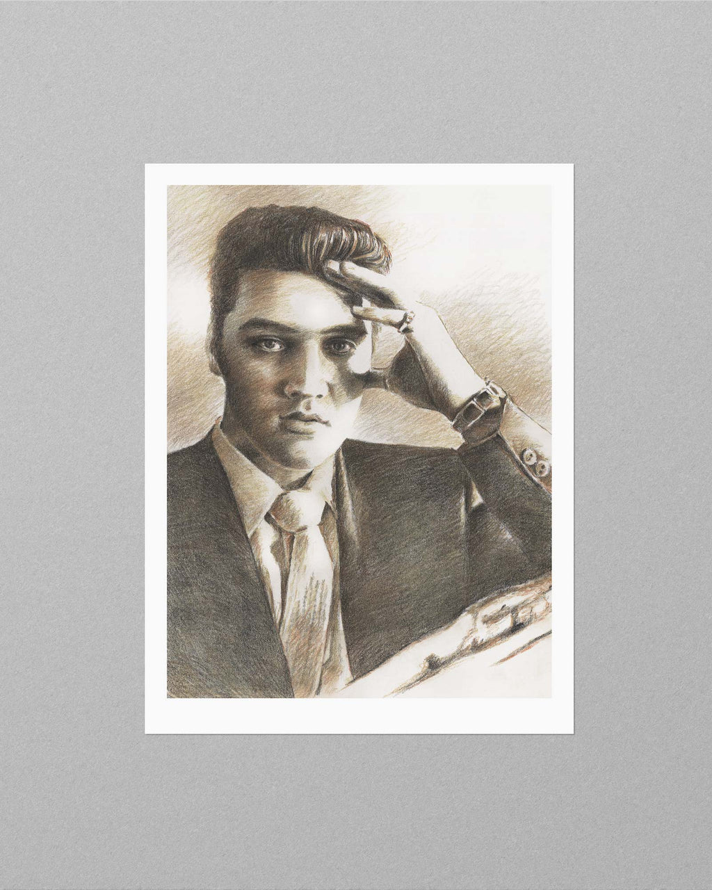 Elvis Presley 1956 "Train back to Memphis"