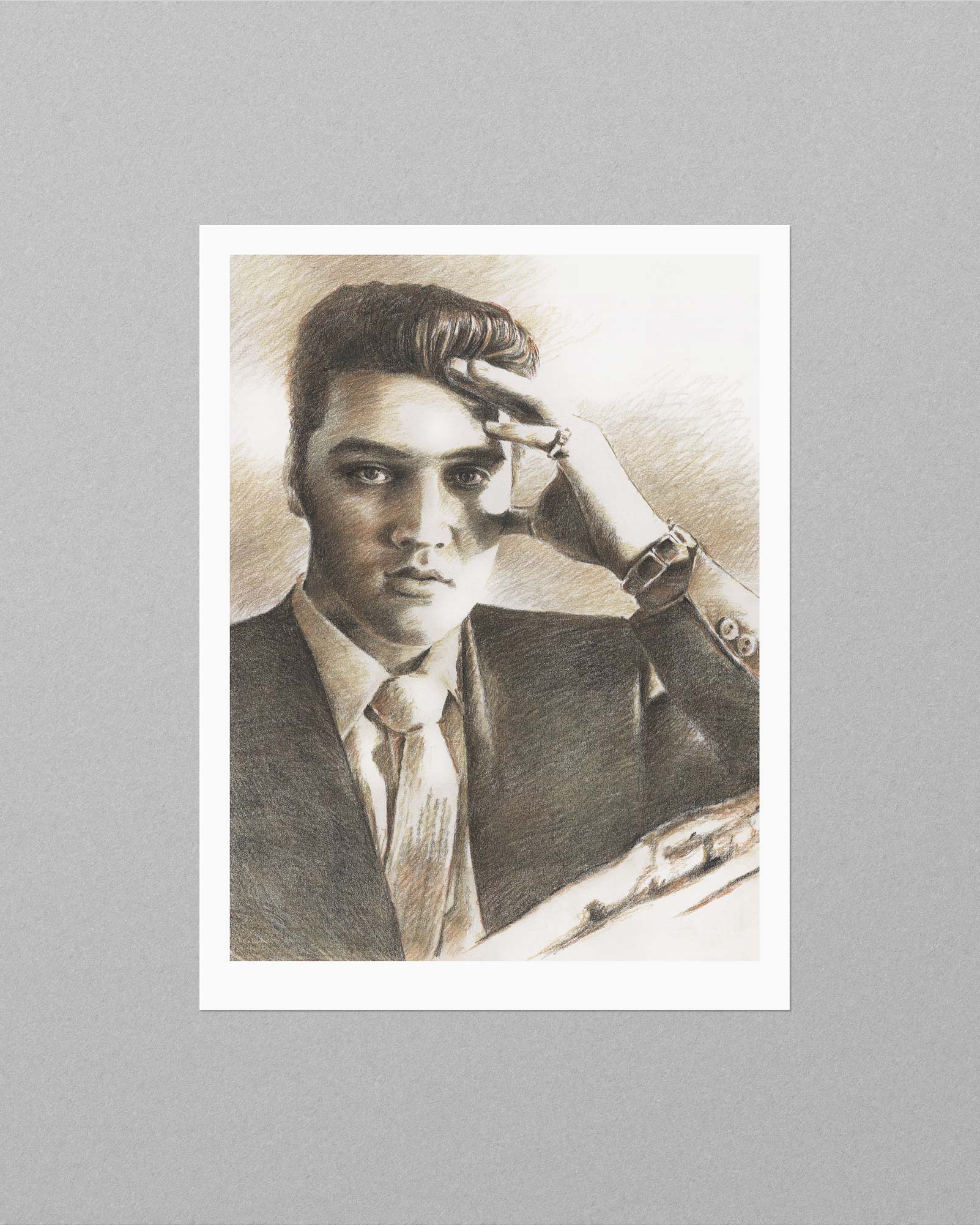 Elvis Presley 1956 "Train back to Memphis"